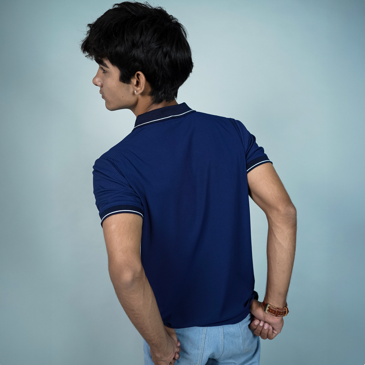 CLASSIC POLO T-SHIRT BLUE