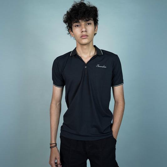 CLASSIC POLO T-SHIRT BLACK