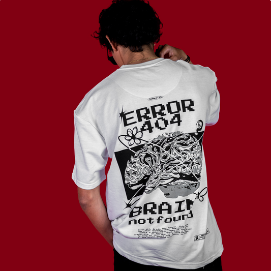 Error 404 oversized t-shirt